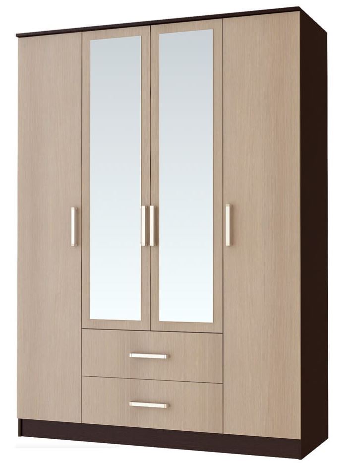 Фото Шкаф Фиеста (160) четырехдверный от производителя БТС  в Черноморском по цене 15 590 ₽