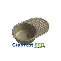 Мойка Granfest eco-18 (ГР 740х480хh200) (шир.ящ.min 720) без сифона (Цвет мойки черный) в Черноморском от производителя в интернет магазине Планета Комфорта Мойка Granfest eco-18 (ГР 740х480хh200) (шир.ящ.min 720) без сифона (Цвет мойки черный) в Черноморском от производителя
