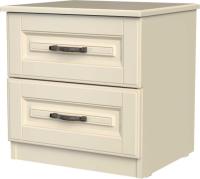 Тумба прикроватная Кантри (лак) (белый, белый (Браво-мебель) ) в Черноморском от производителя 