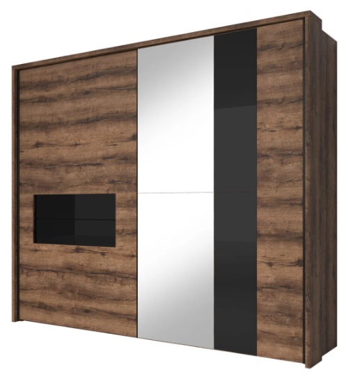 Фото Шкаф-купе-2D typ 19 Indira (2 двери) от производителя Helvetia в Черноморском по цене 120 630 ₽