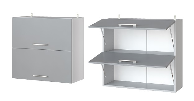 Фото Кухня Парма шкаф навесной АГ-80 от производителя Леко в Черноморском по цене 6&nbsp;470 ₽