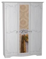 Шкаф Ольга-12 ЛДСП (155) трехдверный (ясень анкор светлый, ясень анкор светлый,(Фант-мебель)) в Черноморском от производителя 