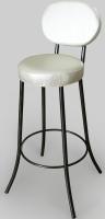 Стул барный Люкс  ( Обивка стула:кожзам , мусс светлый, в ассортименте, круглое (Модуль) ) в Черноморском от производителя 