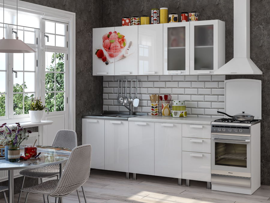 Фото Кухня Айс-крим (2,0) от производителя БТС  в Черноморском по цене 35 660 ₽