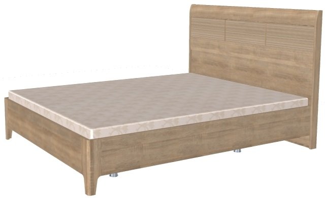 Фото Кровать двуспальная Мелисса КР-2864 (СМ 180х200) с ламельным основанием от производителя Лером в Черноморском по цене 35 630 ₽