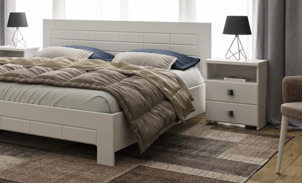 Фото Тумба прикроватная Изабель ИЗ-58К от производителя Компасс в Черноморском по цене 6 850 ₽