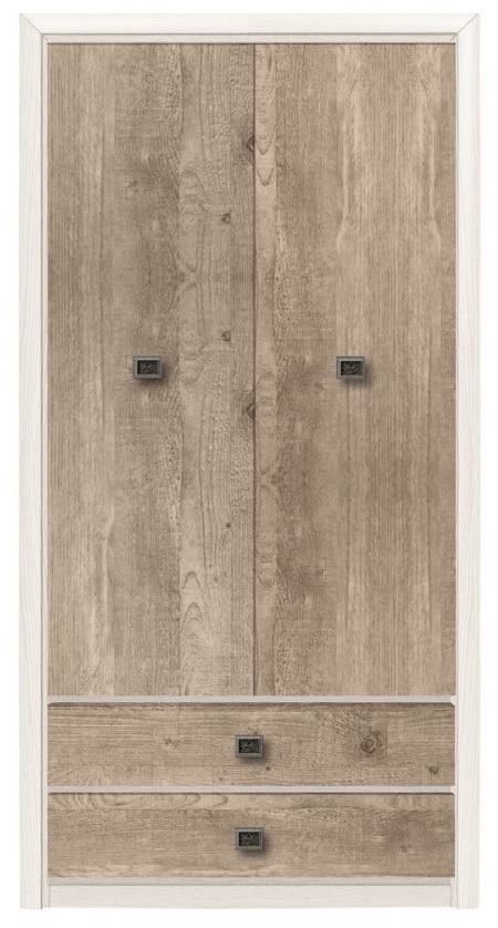 Фото Шкаф Коен REG2D2S (104) двухдверный от производителя Black Red White (БРВ) в Черноморском по цене 29&nbsp;890 ₽