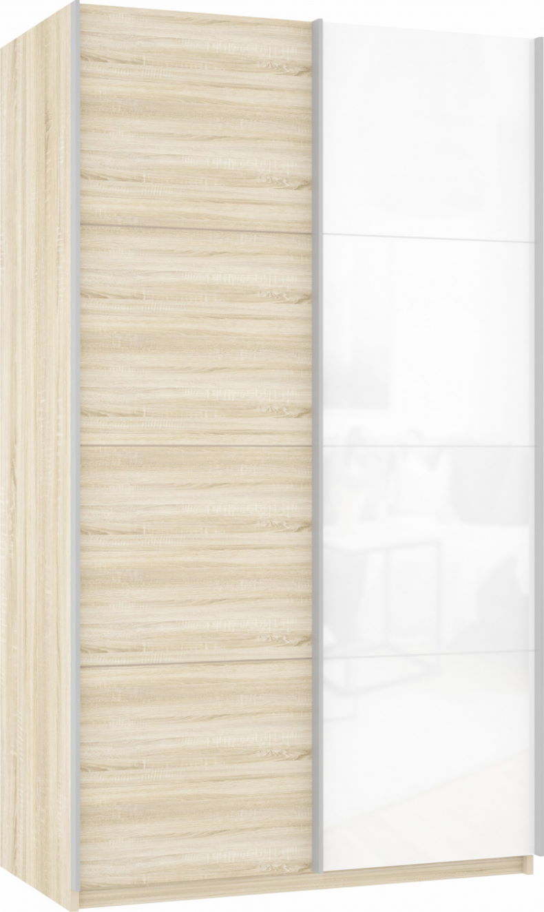 Фото Шкаф-купе Прайм (1,2 - 2 двери) от производителя Мебельная компания Е1 в Черноморском по цене 35&nbsp;650 ₽