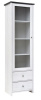 Фото Шкаф-витрина Порто REG1W2S от производителя Black Red White (БРВ) в Черноморском по цене 19&nbsp;490 ₽