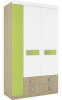 Фото Шкаф Стиль 25 (115) трехдверный от производителя Аквилон в Черноморском по цене 46&nbsp;610 ₽