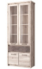 Фото Шкаф с витриной 2V2D1S Джаз (Jazz) от производителя Анрэкс в Черноморском по цене 26&nbsp;310 ₽