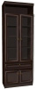 Шкаф для книг Инна 611 (денвер темный, денвер темный (Яна) )