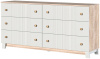 Фото Комод Ланзетти (6 ящиков) от производителя Браво-мебель в Черноморском по цене 21&nbsp;140 ₽