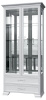 Фото Шкаф с витриной Грация (2 дв) 4 стекла от производителя Браво-мебель в Черноморском по цене 43&nbsp;720 ₽