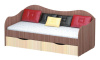 Фото Кровать односпальная Бокс (СМ 90х200) от производителя Пирамида в Черноморском по цене 11&nbsp;880 ₽