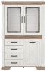 Фото Шкаф Marselle REG2W1D4S от производителя Black Red White (БРВ) в Черноморском по цене 46&nbsp;690 ₽