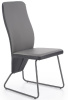Стул Halmar K300 ( Обивка стула:экокожа , хром, черный-серый (Halmar ) )