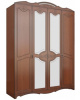 Фото Шкаф Лотос лакированный ШР-4 (178) четырехдверный от производителя Браво-мебель в Черноморском по цене 55&nbsp;190 ₽