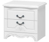 Фото Тумба прикроватная Лотос белый от производителя Браво-мебель в Черноморском по цене 6&nbsp;320 ₽