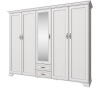 Фото Шкаф 5DG2SZ Тиффани (Tiffany) (259) пятидверный от производителя Анрэкс в Черноморском по цене 108&nbsp;200 ₽