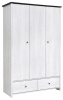 Фото Шкаф Порто SZF3D2S (129) трехдверный от производителя Black Red White (БРВ) в Черноморском по цене 30&nbsp;340 ₽