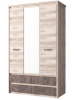 Фото Шкаф 3DG4SZ Джаз (Jazz) (127) трехдверный от производителя Анрэкс в Черноморском по цене 45&nbsp;600 ₽